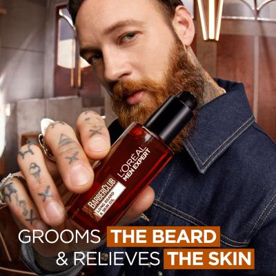 L&#039;Oréal Paris Men Expert Barber Club Long Beard &amp; Skin Oil Олио за брада за мъже 30 ml