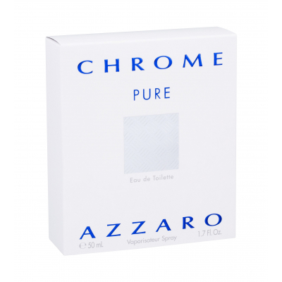 Azzaro Chrome Pure Eau de Toilette за мъже 50 ml