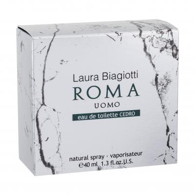 Laura Biagiotti Roma Uomo Cedro Eau de Toilette за мъже 40 ml
