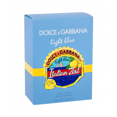 Dolce&amp;Gabbana Light Blue Italian Zest Pour Homme Eau de Toilette за мъже 75 ml