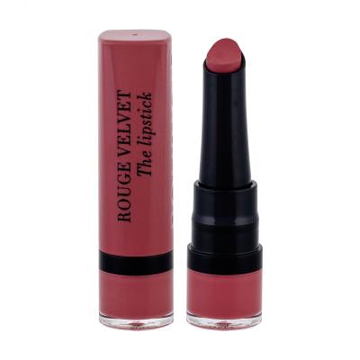 BOURJOIS Paris Rouge Velvet The Lipstick Червило за жени 2,4 g Нюанс 13 Nohalicious
