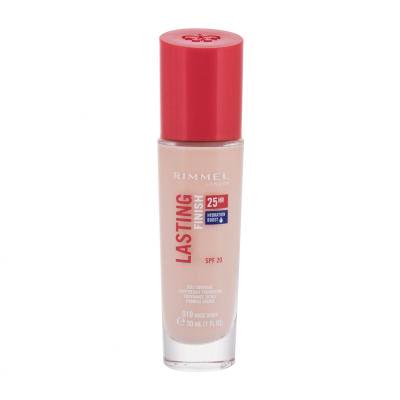 Rimmel London Lasting Finish 25H SPF20 Фон дьо тен за жени 30 ml Нюанс 010 Rose Ivory