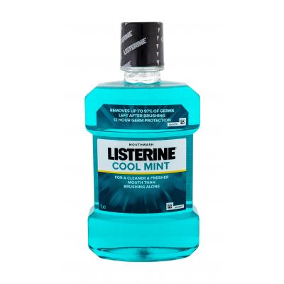 Listerine Cool Mint Mouthwash Вода за уста 1000 ml