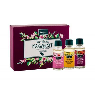 Kneipp Massage Oil Подаръчен комплект масажно олио Ylang-Ylang 20 ml + масажно олио Happy times 20 ml + масажно олио Almond blossoms 20 ml