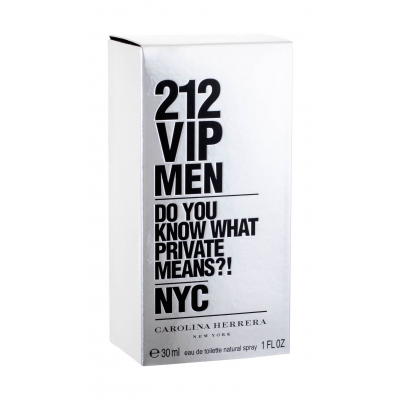 Carolina Herrera 212 VIP Men Eau de Toilette за мъже 30 ml