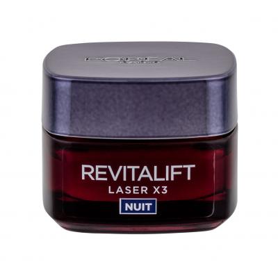 L'Oréal Paris Revitalift Laser X3 Night Cream Нощен крем за лице за жени 50 ml