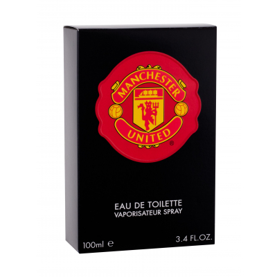 Manchester United Black Eau de Toilette за мъже 100 ml