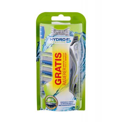 Wilkinson Sword Hydro 5 Sensitive Подаръчен комплект самобръсначка с една глава 1 бр + резервни ножчета 4 бр