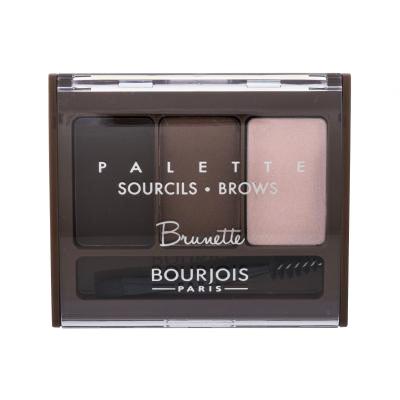 BOURJOIS Paris Brow Palette Комплекти и палитри за вежди за жени 4,5 g Нюанс Brunette