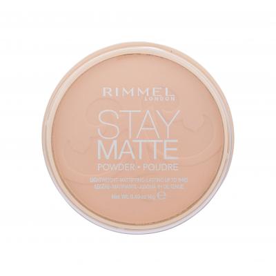 Rimmel London Stay Matte Пудра за жени 14 g Нюанс 008 Cashmere
