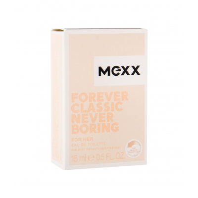 Mexx Forever Classic Never Boring Eau de Toilette за жени 15 ml
