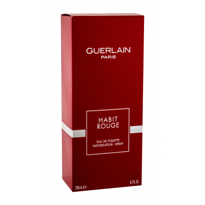 Guerlain Habit Rouge Eau de Toilette за мъже 200 ml