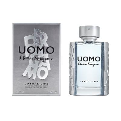 Salvatore Ferragamo Uomo Casual Life Eau de Toilette за мъже 100 ml