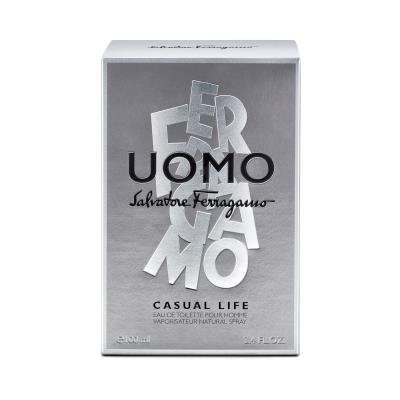 Salvatore Ferragamo Uomo Casual Life Eau de Toilette за мъже 100 ml