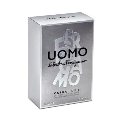 Salvatore Ferragamo Uomo Casual Life Eau de Toilette за мъже 100 ml