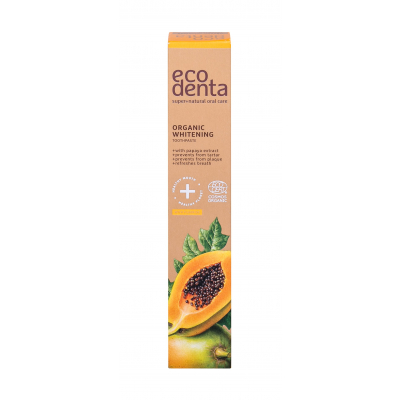 Ecodenta Organic Papaya Whitening Паста за зъби 75 ml