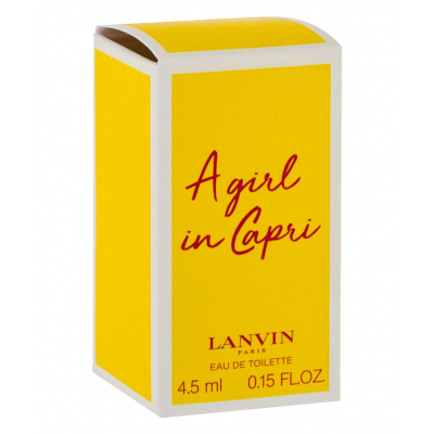 Lanvin A Girl in Capri Eau de Toilette за жени 4,5 ml