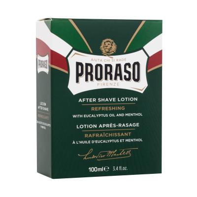 PRORASO Green After Shave Lotion Афтършейв за мъже 100 ml