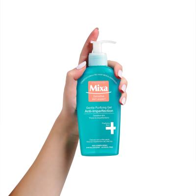 Mixa Anti-Imperfection Gentle Почистващ гел за жени 200 ml