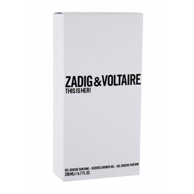 Zadig &amp; Voltaire This is Her! Душ гел за жени 200 ml