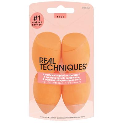 Real Techniques Miracle Complexion Sponge Апликатор за жени 4 бр