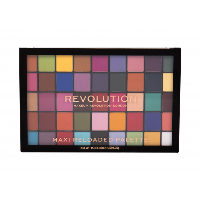 Makeup Revolution London Maxi Re-loaded Сенки за очи за жени 60,75 g Нюанс Monster Mattes