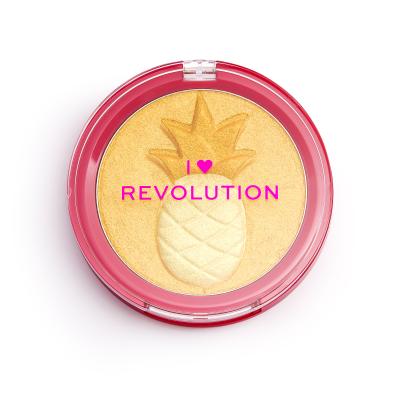 Makeup Revolution London I Heart Revolution Fruity Highlighter Хайлайтър за жени 9,15 гр Нюанс Pineapple