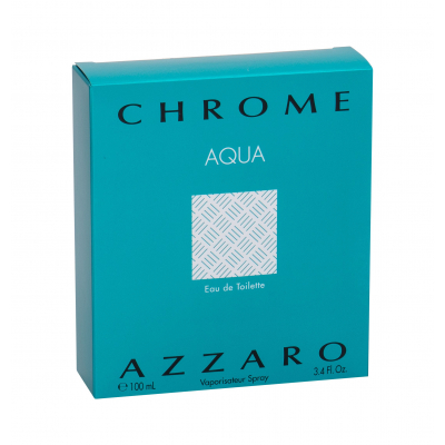 Azzaro Chrome Aqua Eau de Toilette за мъже 100 ml