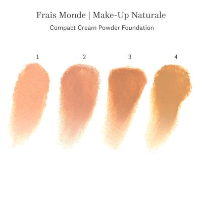 Frais Monde Make Up Naturale Compact, Covering Cream Powder Foundation Фон дьо тен за жени 9 гр Нюанс 1