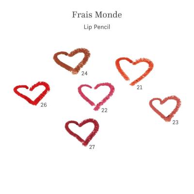 Frais Monde Lip Pencil Vitamin E Молив за устни за жени 1,4 гр Нюанс 24
