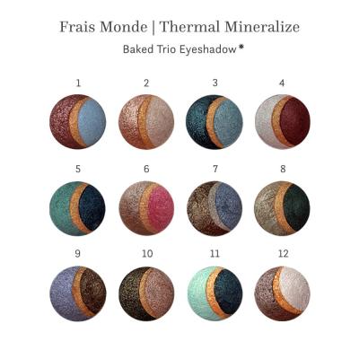 Frais Monde Thermal Mineralize Trio Сенки за очи за жени 2,2 g Нюанс 1