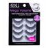 Ardell Mega Volume 252 Изкуствени мигли за жени 4 бр Нюанс Black