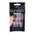 Ardell Nail Addict Premium Изкуствени нокти за жени Нюанс Red Cateye Комплект