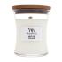 WoodWick White Teak Ароматна свещ 275 g