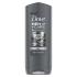 Dove Men + Care Charcoal + Clay Душ гел за мъже 250 ml