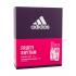 Adidas Fruity Rhythm For Women Подаръчен комплект дезодорант в стъклен флакон 75 ml + део спрей 150 ml