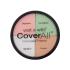 Wet n Wild CoverAll Concealer Palette Коректор за жени 6,5 гр