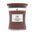WoodWick Stone Washed Suede Ароматна свещ 275 гр