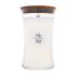 WoodWick White Teak Ароматна свещ 610 g