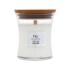 WoodWick White Teak Ароматна свещ 85 g