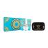 Versace Pour Femme Dylan Turquoise Подаръчен комплект EDT 100 ml + душ гел 100 ml + гел за тяло 100 ml + чантичка