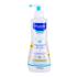 Mustela Bébé Gentle Cleansing Gel Hair and Body Душ гел за деца 500 ml увреден флакон