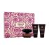 Versace Crystal Noir Подаръчен комплект EDP 50 ml + лосион за тяло 50 ml + душ гел 50 ml