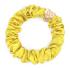 By Eloise London Silk Scrunchie Gold Heart Ластик за коса за жени 1 бр Нюанс Mellow Yellow