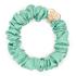By Eloise London Silk Scrunchie Gold Heart Ластик за коса за жени 1 бр Нюанс Mint