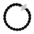 By Eloise London Silver Bling Diamanté Bolt Ластик за коса за жени 1 бр Нюанс Black