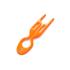 Fiona Franchimon Nº1 Hairpin Щипка за коса за жени Нюанс Tangerine Orange Комплект