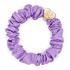 By Eloise London Silk Scrunchie Gold Heart Ластик за коса за жени 1 бр Нюанс Lilac