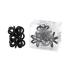 Invisibobble Nano Hair Ring Ластик за коса за жени 3 бр Нюанс True Black - černá