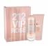 Carolina Herrera 212 VIP Rosé Подаръчен комплект EDP 80 ml + лосион за тяло 100 ml